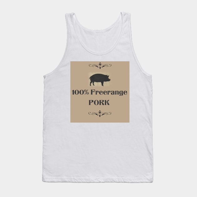 100% FREERANGE PORK Tank Top by BellyMen